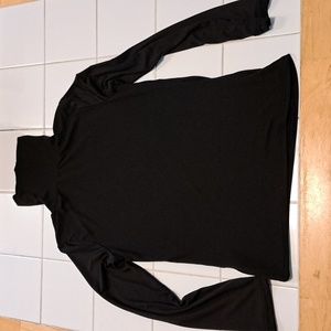 Double Ju black turtle neck black size large